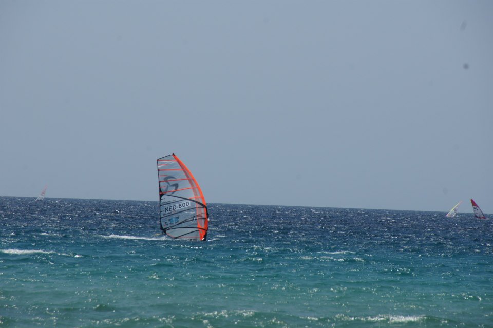 Jeugd Olympiër Lars van Someren (16) wereldkampioen Formula Windsurfen