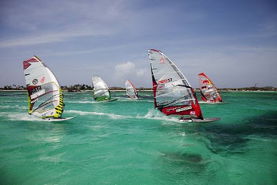 Windsurfer Ben van der Steen 2e bij de Worldcup Slalom!