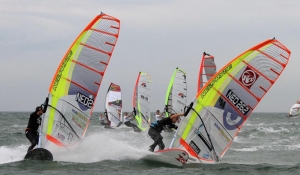 NK Windsurf Slalom 2017 in Lelystad en Scheveningen