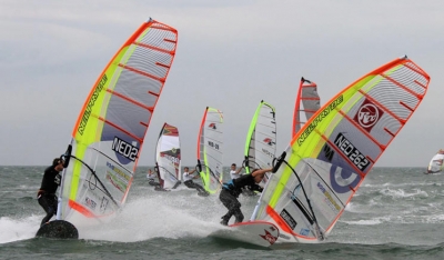 NK Windsurf Slalom 2017 in Lelystad en Scheveningen